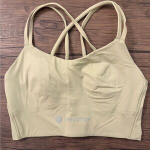 Peloton x Lululemon Women's Lime Green Sports Bra